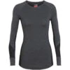 Icebreaker Women's BodyfitZone Merino 260 Zone Long Sleeve Crewe Thermal Top -Women Clothing Sale Store 104477A01 1