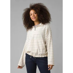 Prana Women's Railay Pullover 7 Prana Women's Railay Pullover -Women Clothing Sale Store 1970411 SOFTWHITESTRIPE