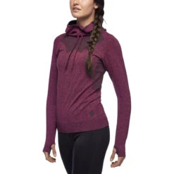 Black Diamond Women's Crux Hoody -Women Clothing Sale Store 752120 6012 W CRUX HOODY WILD ROSE 01