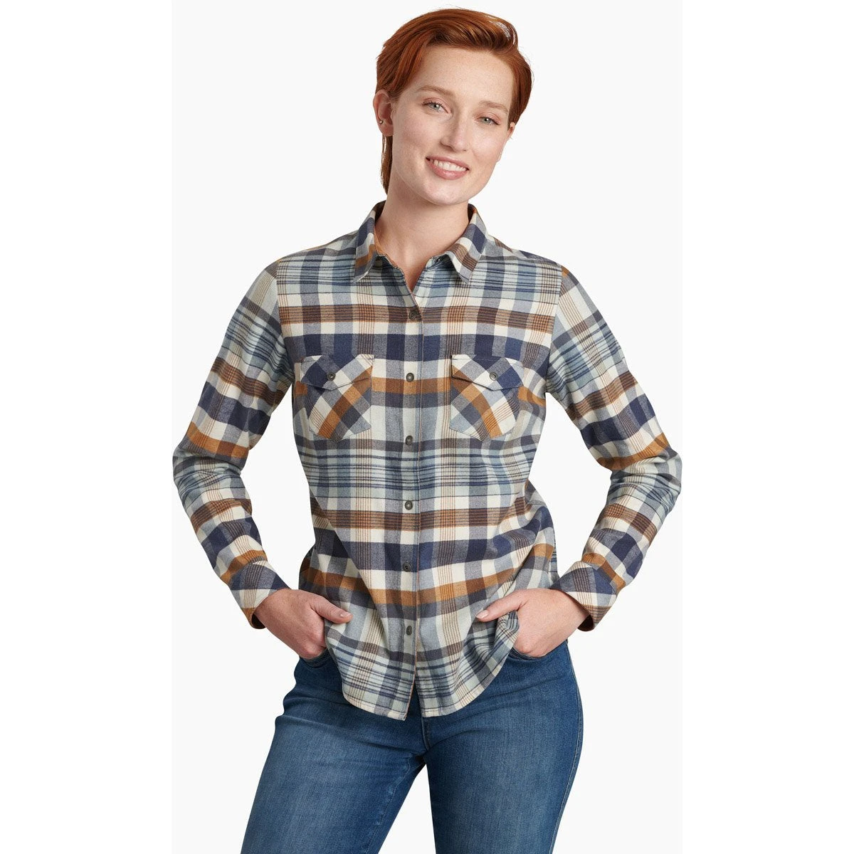 KUHL Women's Tess Flannel Long Sleeve 3 KUHL Women's Tess Flannel Long Sleeve
