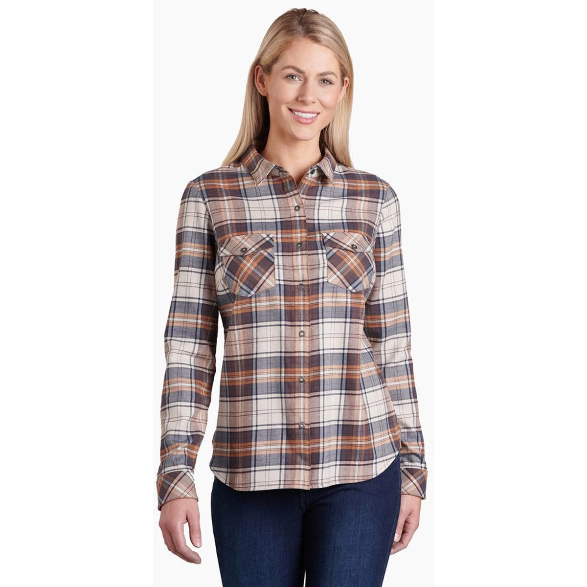 KUHL Women's Tess Flannel Long Sleeve 4 KUHL Women's Tess Flannel Long Sleeve - Image 2