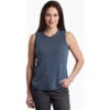 KUHL Women's Konstance Tank -Women Clothing Sale Store 8477 Konstance Tank Metal Blue Front