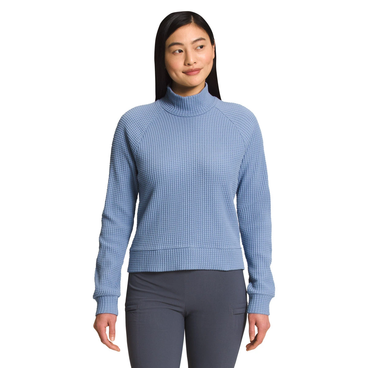 The North Face Women's Long-Sleeve Mock Neck Chabot 3 The North Face Women's Long-Sleeve Mock Neck Chabot