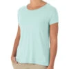 Women's Bamboo Explorer Tee 1 Women's Bamboo Explorer Tee -Women Clothing Sale Store W ExplorerTee HeatherMint 1 1