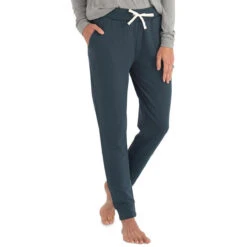 Women's Bamboo Fleece Jogger -Women Clothing Sale Store W Fleece Jogger BlueDusk 1
