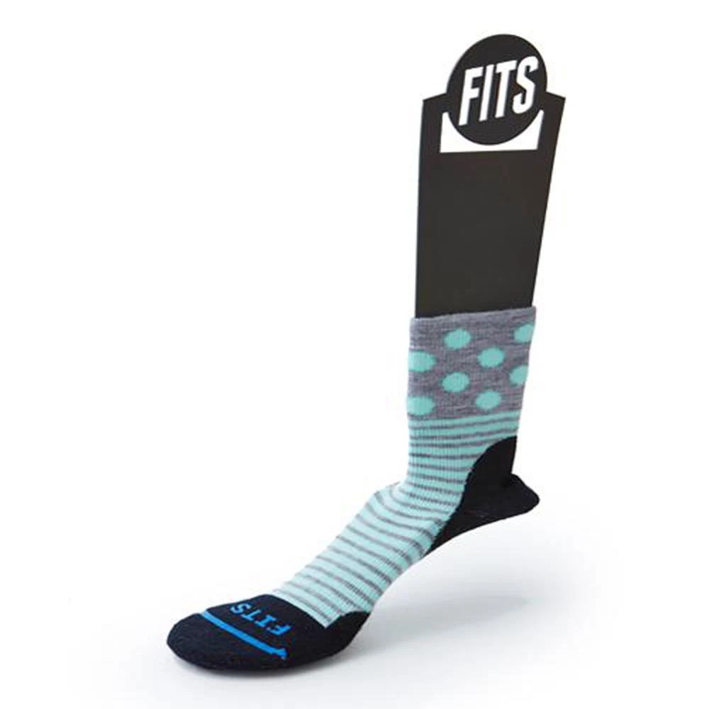 Women's Performance Trail Polka Stripe Quarter Socks 3 Women's Performance Trail Polka Stripe Quarter Socks