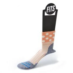 Women's Performance Trail Polka Stripe Quarter Socks 5 Women's Performance Trail Polka Stripe Quarter Socks -Women Clothing Sale Store Women s Performance Trail Quarter F1207 Natural Cadmium Orange