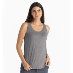 Women's Bamboo Heritage Tank -Women Clothing Sale Store heritage tank heather flint women 1